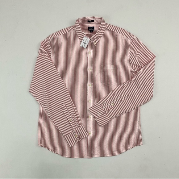 NWT J. Crew Slim Fit Seersucker Long Sleeve Button Up - Picture 2 of 4